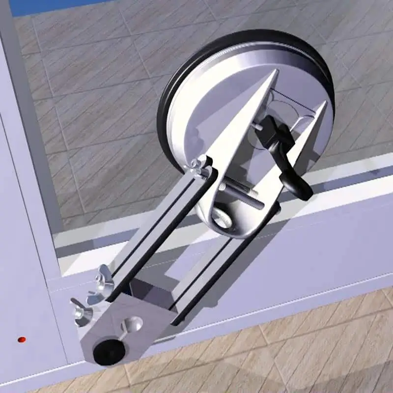 Gabarit de perçage à ventouse