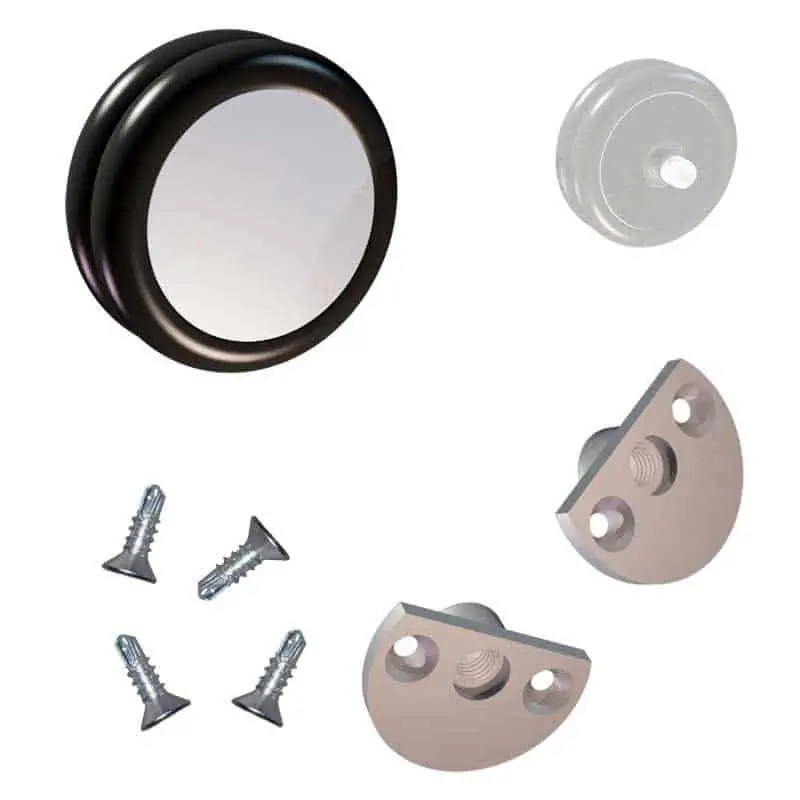 Bloc’B Butoir avec 2 platines tronquées à visser